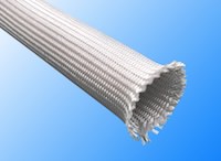 Manguera de seda de vidrio termocurvada